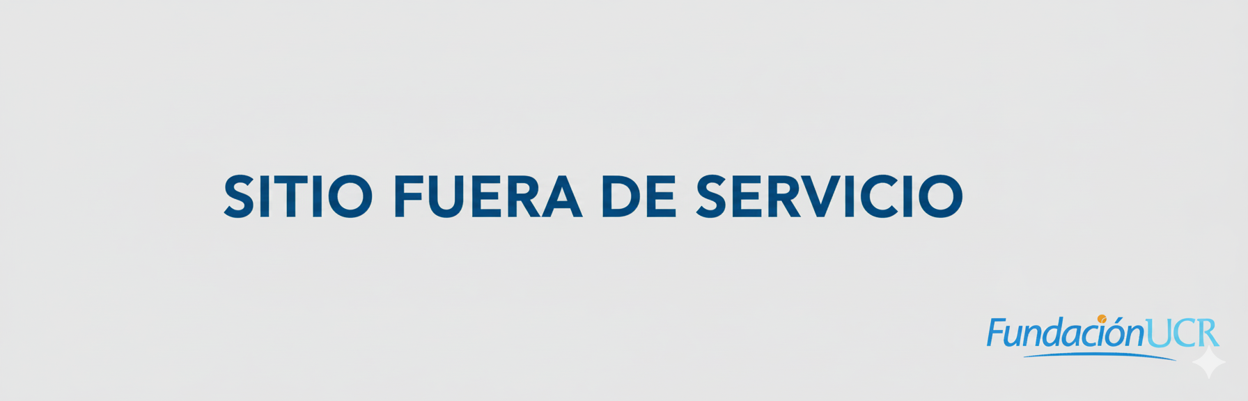 Aviso de mantenimiento